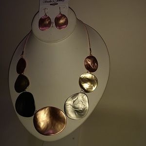 Handcrafted Necklace and Earrings Set